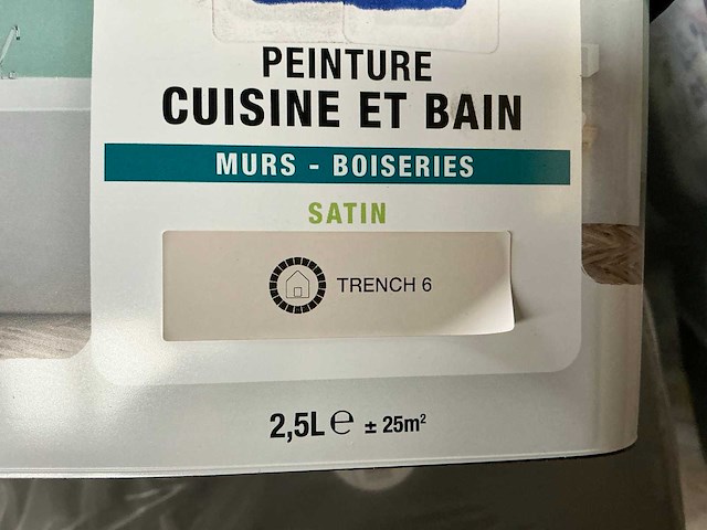 Satijn ketel muurverf keuken en badkamer (105x) - afbeelding 2 van  4
