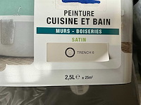 Satijn ketel muurverf keuken en badkamer (105x) - afbeelding 2 van  4