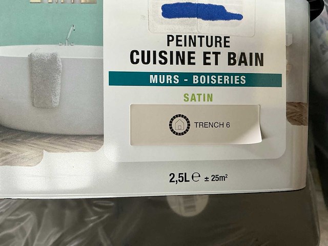 Satijn ketel muurverf keuken en badkamer (105x) - afbeelding 2 van  4