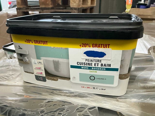 Satijn ketel muurverf keuken en badkamer (105x) - afbeelding 1 van  4