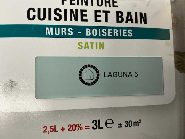 Satijn ketel muurverf keuken en badkamer (105x) - afbeelding 2 van  4