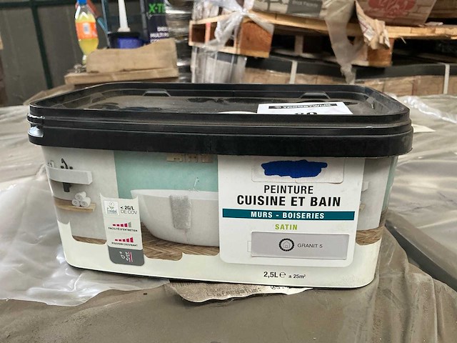 Satijn ketel muurverf keuken en badkamer (105x) - afbeelding 1 van  4