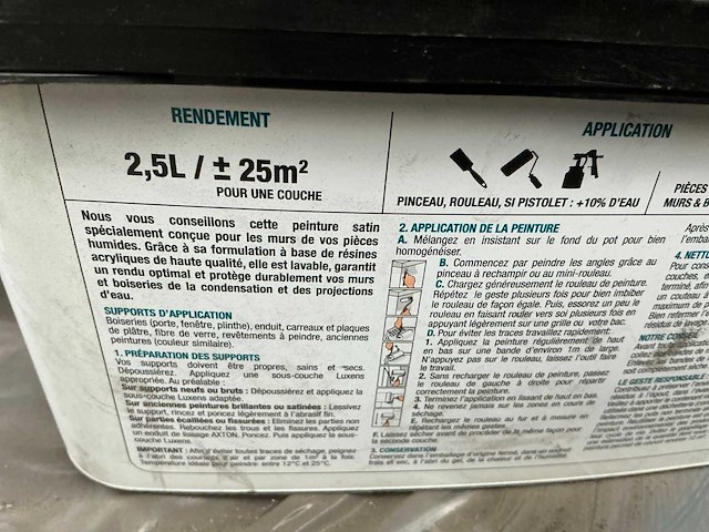 Satijn ketel muurverf keuken en badkamer (105x) - afbeelding 3 van  4