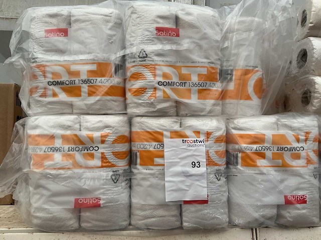 Satino comfort 136507 toiletpapier (65x) - afbeelding 1 van  1