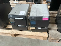 Sato cl4nx labelprinter (2x) - afbeelding 1 van  9