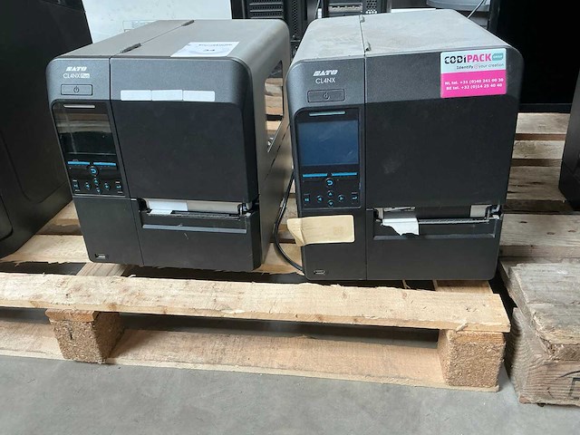 Sato cl4nx labelprinter (2x) - afbeelding 2 van  9