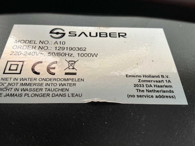 Sauber a10 asstofzuiger - afbeelding 3 van  5