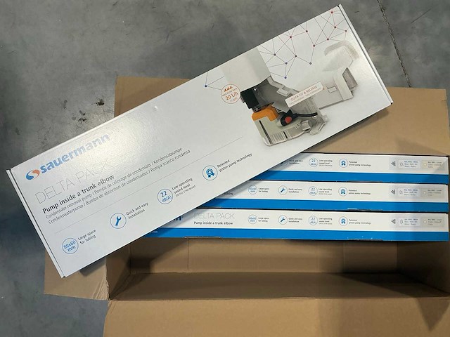 Sauermann delta pack airconditioning installatie materiaal (3x) - afbeelding 1 van  3