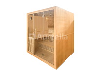 Sauna - prisma 220x220x210cm - afbeelding 2 van  3