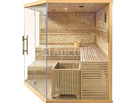 Sauna - prisma 220x220x210cm - afbeelding 3 van  3