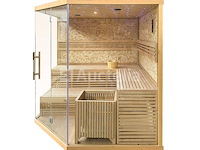 Sauna - prisma 220x220x210cm - afbeelding 3 van  3