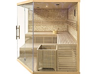 Sauna - prisma 220x220x210cm - afbeelding 3 van  3