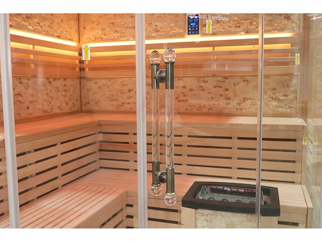 Sauna - vonato - 0 - prisma met kachel - afbeelding 6 van  10