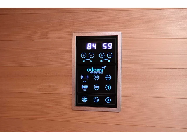 Sauna - vonato - 0 - vierkant met kachel - afbeelding 8 van  9