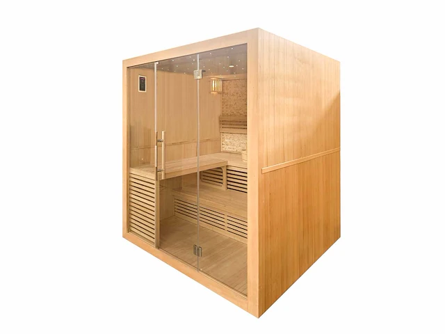 Sauna - vonato - terano - 0 - prisma met kachel - afbeelding 4 van  4