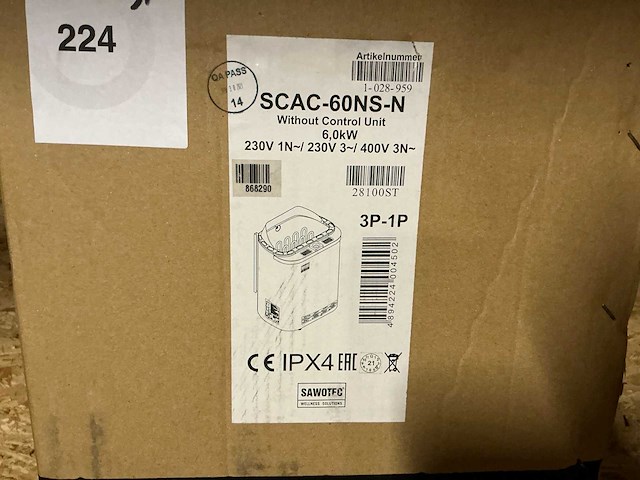 Sauna kachel (3x) - afbeelding 2 van  5