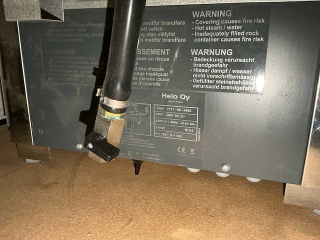 Sauna kachel (3x) - afbeelding 1 van  1