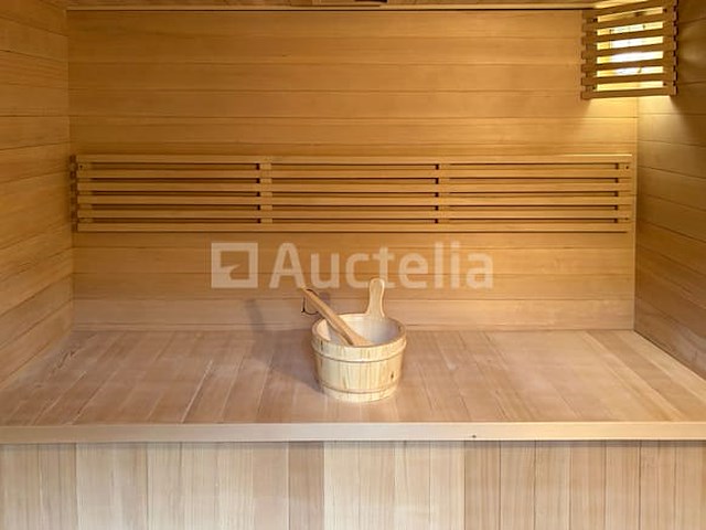 Sauna met kachel - rechthoekig 206x183 cm - afbeelding 1 van  4