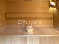 Sauna met kachel - rechthoekig 206x183 cm - afbeelding 1 van  4
