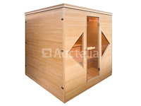 Sauna met kachel - rechthoekig 206x183 cm - afbeelding 4 van  4
