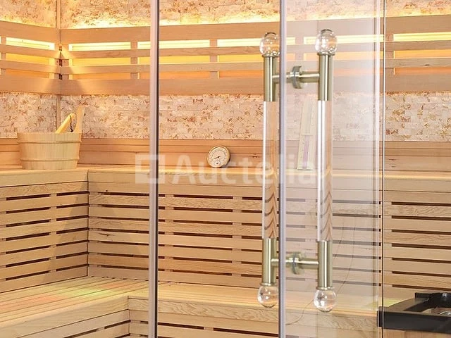 Sauna nordic stone prisma 220x220x210cm - prisma - afbeelding 2 van  16