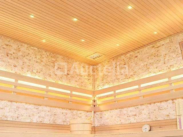 Sauna nordic stone prisma 220x220x210cm - prisma - afbeelding 3 van  16