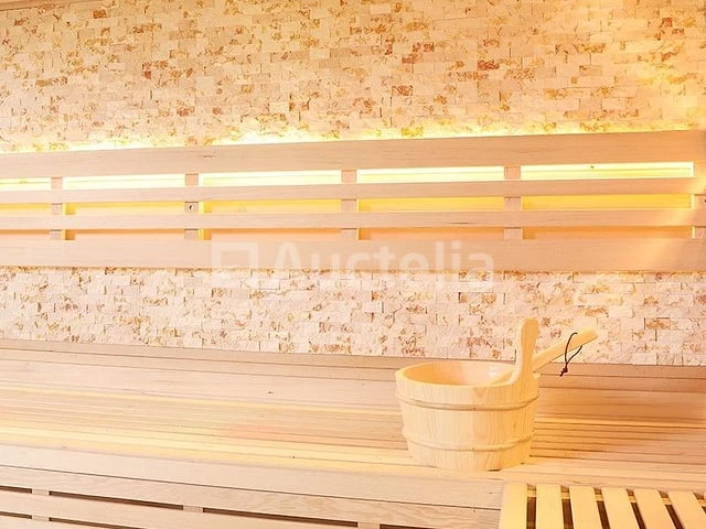 Sauna nordic stone prisma 220x220x210cm - prisma - afbeelding 1 van  16
