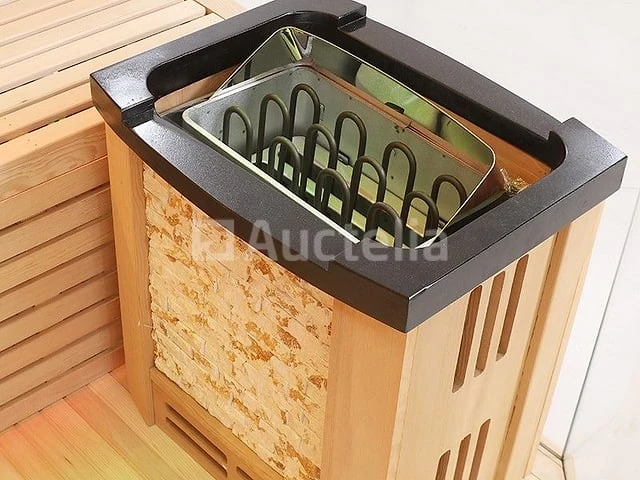 Sauna nordic stone prisma 220x220x210cm - prisma - afbeelding 15 van  16