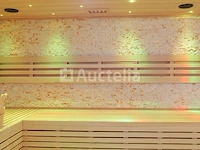 Sauna nordic stone square 220x220x210cm - vierkant - afbeelding 10 van  17