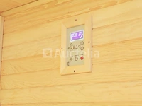 Sauna nordic stone square 220x220x210cm - vierkant - afbeelding 15 van  17