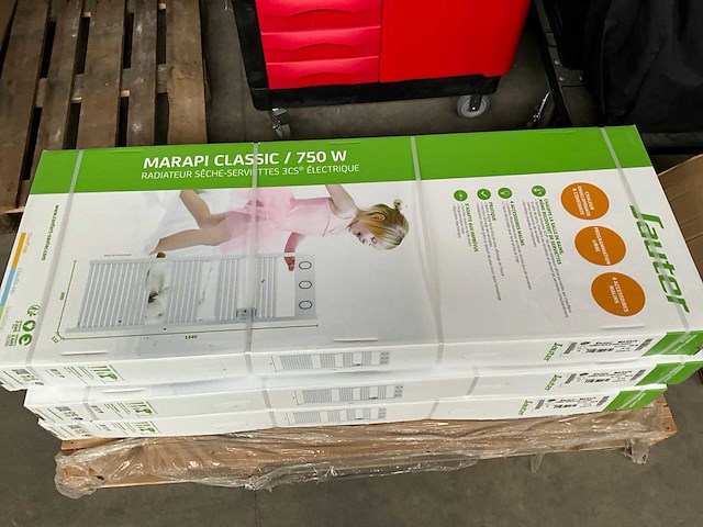 Sauter marapi classic 750w designradiator - afbeelding 2 van  3