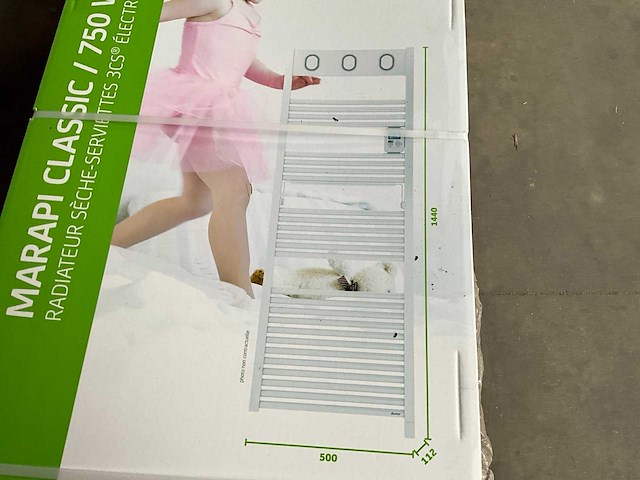 Sauter marapi classic 750w designradiator - afbeelding 4 van  5