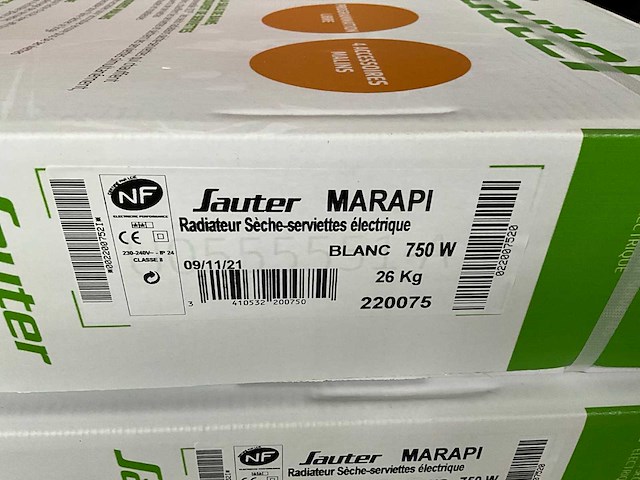 Sauter marapi classic 750w designradiator - afbeelding 5 van  5
