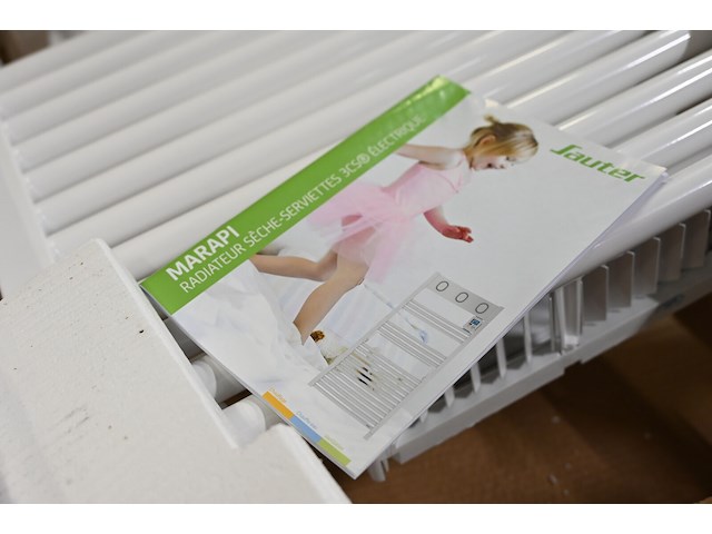 Sauter marapi elektrische handdoekradiator wit - afbeelding 3 van  3