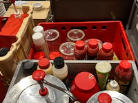 Sauzen, 4 dubbele sausdispensers - afbeelding 3 van  4