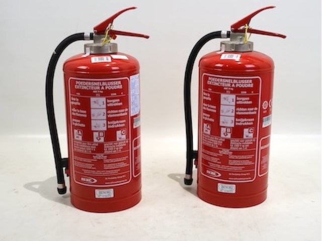 Saval poedersnelblusser (x2) - afbeelding 1 van  4