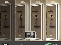 S'bagno badkamerspiegel met verlichting (1000 x 700 mm) - afbeelding 4 van  6