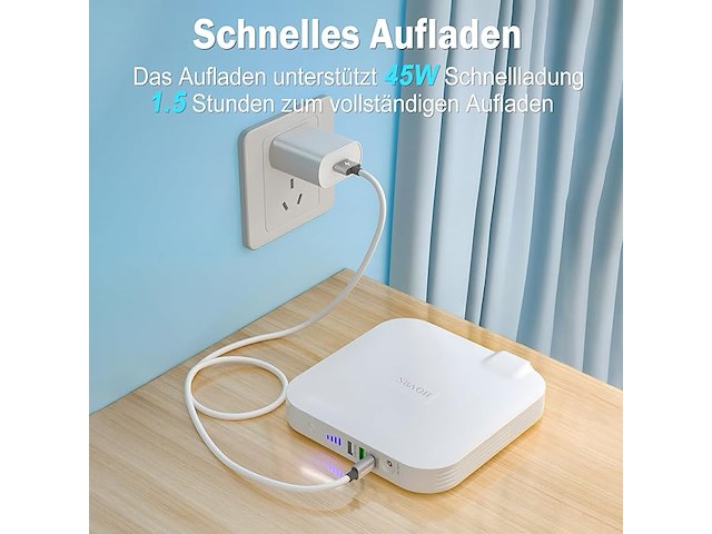 Sbaoh draagbaar powerstation 65 wh - afbeelding 5 van  6