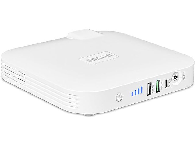 Sbaoh draagbaar powerstation 65 wh - afbeelding 1 van  6