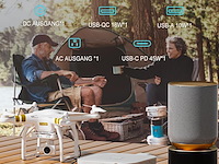 Sbaoh draagbaar powerstation 65 wh - afbeelding 3 van  6