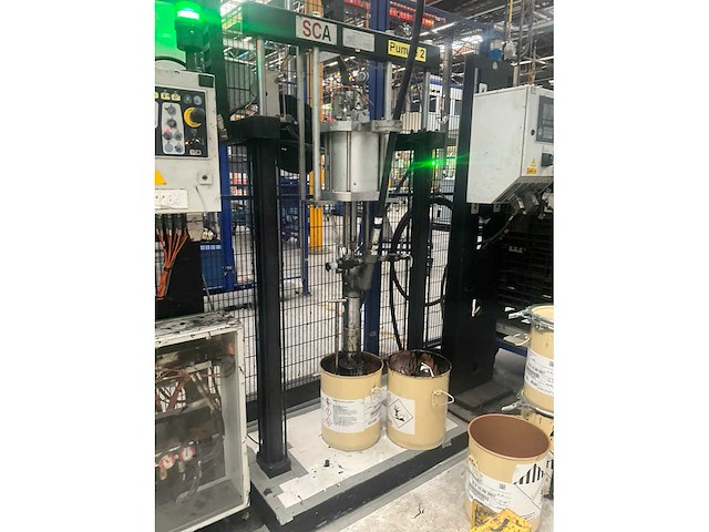 Sca 90903 lijmpomp unit/opstelling met 2 lijmpompen - afbeelding 4 van  11
