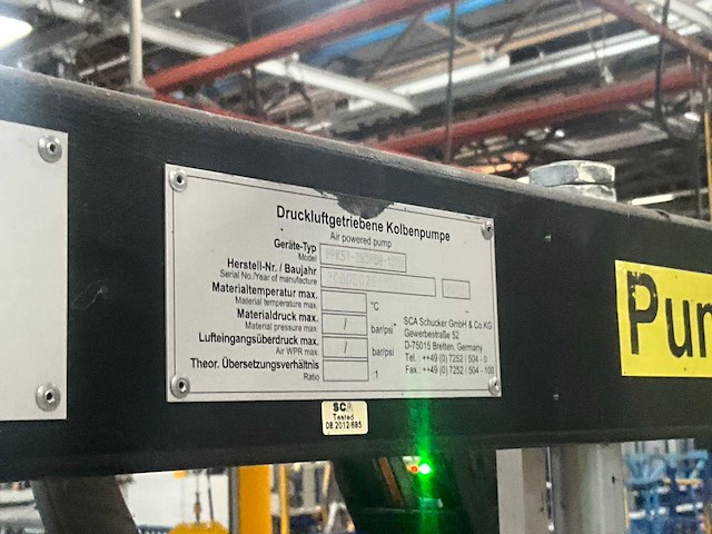 Sca 90903 lijmpomp unit/opstelling met 2 lijmpompen - afbeelding 10 van  11