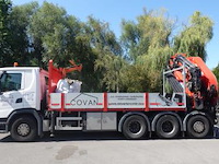 Scania - vrachtwagen g410 + kraan effer 685/6s-jib 6s