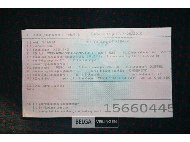 Scania autobus / touringcar - afbeelding 26 van  43