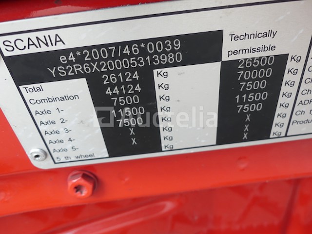 Scania cr19h vrachtwagencabine - afbeelding 24 van  27