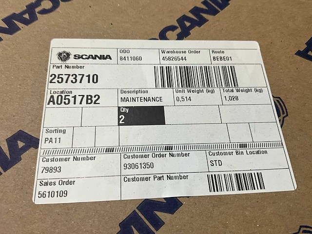Scania filter rotor cover insert 2625884 - afbeelding 8 van  8