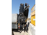 Scania prt (p380) (2008-532,638 km) zij-platte vrachtwagen met kraan)(vin: xlep6x20005199804) - afbeelding 8 van  80