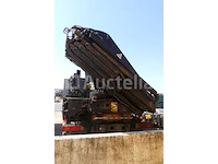 Scania prt (p380) (2008-532,638 km) zij-platte vrachtwagen met kraan)(vin: xlep6x20005199804) - afbeelding 10 van  80