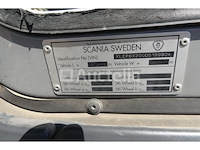 Scania prt (p380) (2008-532,638 km) zij-platte vrachtwagen met kraan)(vin: xlep6x20005199804) - afbeelding 19 van  80