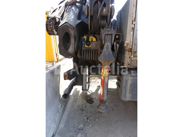 Scania prt (p380) (2008-532,638 km) zij-platte vrachtwagen met kraan)(vin: xlep6x20005199804) - afbeelding 43 van  80